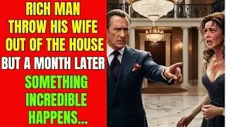 A Rich Man Throw His Wife Out of the House, But a Month Later Something Incredible Happens...