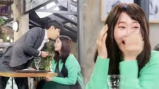 이시언♥강예원, 모두를 놀래킨 깜짝 이마 키스! @씬스틸러-드라마 전쟁 8회 20170130
