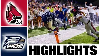 Georgia Southern vs Ball State Highlights | College Football Week 4 | 2023 College Football