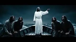 ​Bible, Jesus, Miracle, Storm, Sea of Galilee, , Epic, Religious, Christian, Faith, Power, Awe, 
