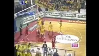Άρης - Πανιώνιος 112-105 (2 παρατάσεις) φάση των 16, Uleb cup 7/2/06 HQ