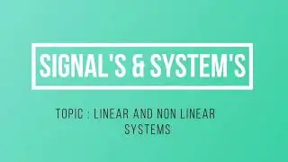 28. DISCRETE LINEAR SYSTEMS | SIGNALS AND SYSTEMS | GATE ECE FULL LENGTH SERIES WITH NOTES | LWC