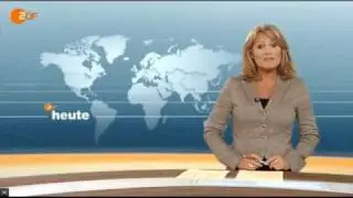 Neues ZDF Nachrichtenstudio - in Blau