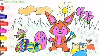 How To Draw A Easter Bunny - Draw Easter Bunny - Draw Bunny - Draw Bunny Step By Step
