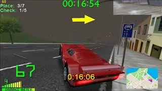 SF Checkpoint: Lookout!: Default race settings WR 49sec170ms