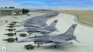 Cambodia in CRISIS as U.S. Air Force F-16 Fighter Jets Arrive in Asia