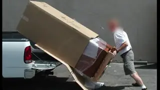 How to move a gun safe with a pickup truck