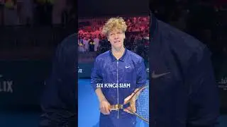 Six Kings Slam  2025 Jannik Sinner defeated Carlos Alcaraz #tennis