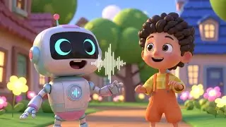 The Robot Who Painted Shapes 🤖🔷🎨 | Kids Songs and Nursery Rhymes | Fun Learning Animation