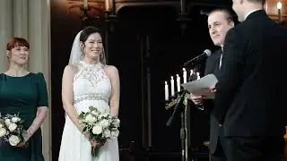 Anna & Jeremy's Enchanting Wedding Ceremony at Kirkpatrick Chapel, New Brunswick, NJ