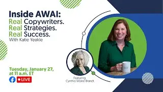Inside AWAI: Real Copywriters. Real Strategies. Real Success.