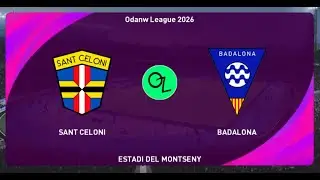 SANT CELONI vs BADALONA - J3 | Odanw League 2026