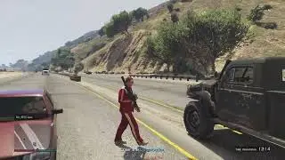 Grand Theft Auto V Trying To Deliver