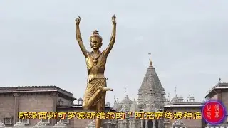 新泽西州可罗宾斯维尔的＂阿克萨达姆神庙＂