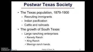 A Frontier Society in Transition