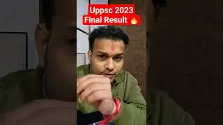 uppsc 2023 final result declared #shorts #uppsc #uppcs #uppscresult #up #pcs #gyansir