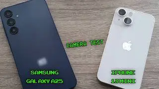 Samsung Galaxy A25 vs iPhone 13 mini - Camera Test 2026