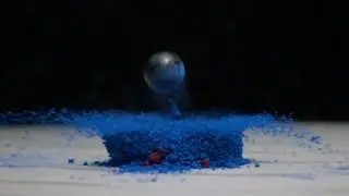 satisfying video Slow motion falling of objects Chronos 2.1