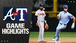 Braves vs. Rangers Game Highlights (7/27/25) | MLB Highlights