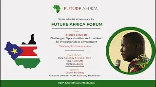 Future Africa Forum with Gabriel Bol Deng