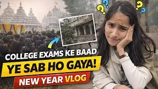 Hauz khas fort Tour😵📍|Jagannath Temple❤️|New year me kahi bhi jane se pehle sochna jarur😭