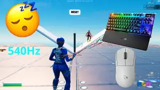 SteelSeries Apex Pro ASMR 😴 1v1 Build Fights 🏆 Satisfying Keyboard Fortnite 360 FPS 4K