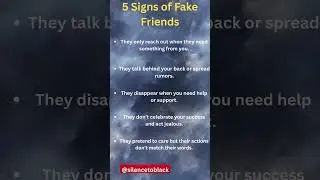 5 Signs of Fake Friends You Shouldn&rsquo;t Ignore 🚩