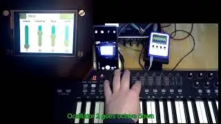 STM32 Nucleo F446RE DIY Virtual Analog Synthesizer WIP