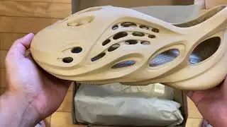 РАСПАКОВКА беговых кроссовок Yeezy Foam 