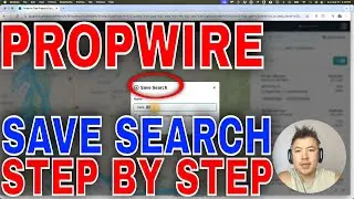 ✅  How To Save Property Search in Propwire🔴