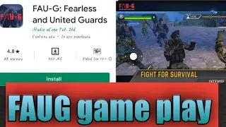 Faug gameplay by trakin tech pubg is again
