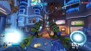 IDDQD INSANE ZENYATTA GAMEPLAY OVERWATCH 2 SEASON 12 TOP 500