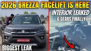 FULLY LEAKED🚀 Brezza Facelift 2026 Interior Brezza facelift 2026 launch date | brezza features 2026