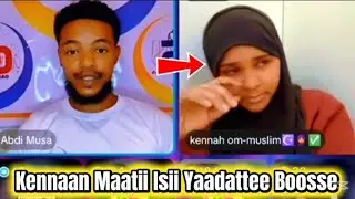 Kennaan Maatii isii Yaadattee Boosse🥺 Rabbi Haa qajeelchuuf