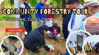Community Forestry Tour 4Th Day, Participatory Resource Mapping | Shital Shrestha