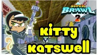 Super Brawl 2 (Reef Rumble Mode) SURVIVAL | Kitty Katswell in the Wash (SpongeBob)