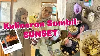 Kulineran Dessert Jajanan MADIUN - MAKAN DURIAN SAMBIL NYENJA #Sunset!!! #vlog