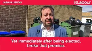 Lee Cowen Bins Labour Election 2021