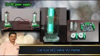 Cat Eye 6E2 Valve VU meter