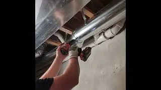 Adding a New HVAC Vent to Your Basement&mdash;Quick & Easy!