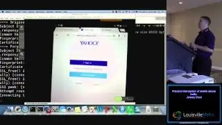 m00 Practical interception of mobile device traffic Jeremy Druin