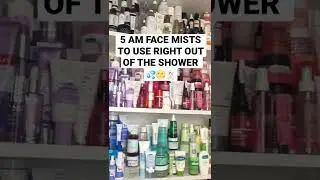 5 FACE MIST FAVOURITES TO USE RIGHT OUT OF THE SHOWER 💦🧖🏻&zwj;♀️ #shorts #skincare #skincareroutine