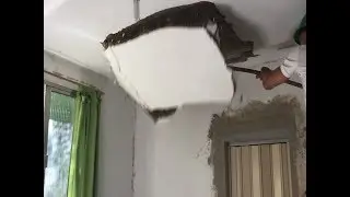 Reboco de teto Caindo