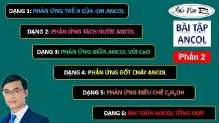 Bài tập ancol (Phần 2) - Hóa Phờ Ri | Phương pháp mới