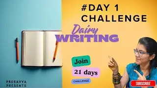 ✍️ Day 1 of 21-Day Challenge: Start Writing Your Diary Today!