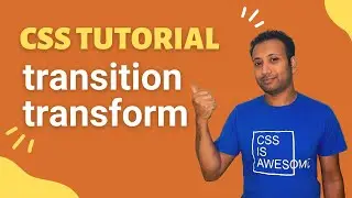 css full course bangla tutorial 50 : Animation | transition and transform