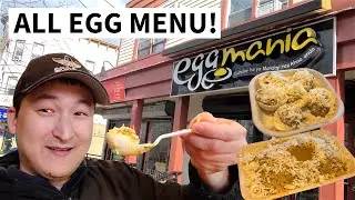 Trying The Famous EGGS ONLY Indian Restaurant! Eggmania Review
