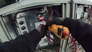 Preventative Maintenance on Trane RTU