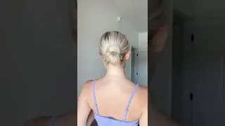 YOU HAVE TO TRY THIS😮💗 #hairstyles #bunhack #hairtok #easyhairstyle #longhairstyle