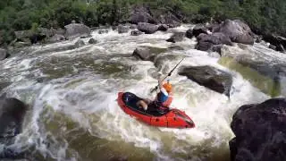 Packrafting the Colo river